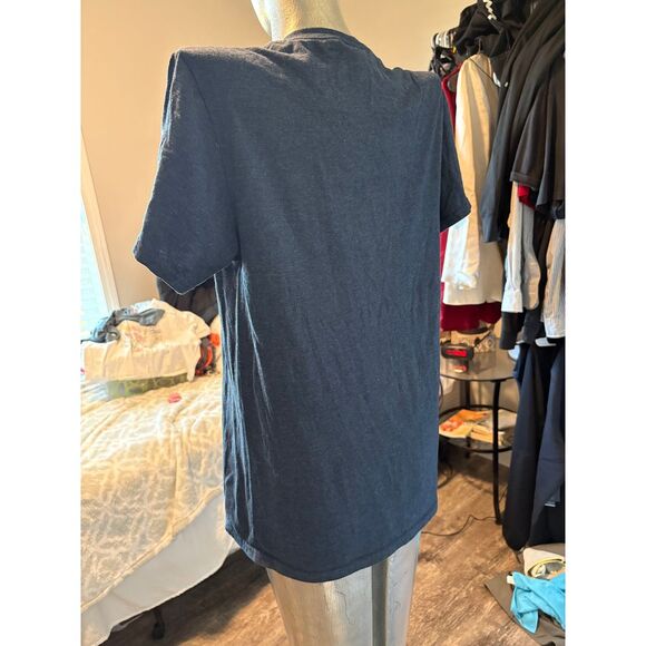 Jerzees Navy & Orange Auburn University Short Sleeve T-Shirt Size Small - Picture 6 of 6